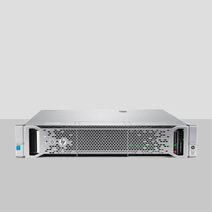 hpe rackmountable server 1U compressed HPE rackmountable server 1U view from the front